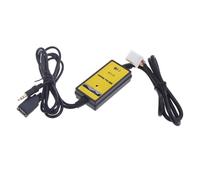 aqxreight USB Aux-in Adapter MP3 Player for with CD Quality Sound Steering Wheel Control Music Audio Tunes Support USB Card 3.5mm Jack for 2003-2010