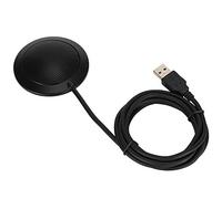 aqxreight USB Omnidirectional Pickup 360-Degree Sound Metal Mesh Cover Microphone for Desktop Meetings