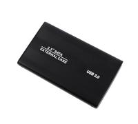 aqxreight USB2.0 Portable Hard Disk Case 2.5 Inch External HDD Enclosure USB2.0 Aluminum Alloy Shell Not Include Hard Disk the Transmission Up CaseHard Drive CasePortable Di