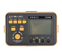 aqxreight VC60B LCD Digital Insulation Tester MegOhm Meter for Reliable Measurement Up to 200MΩ/2GΩ