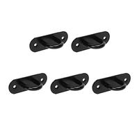 aqxreight Versatile 5 PCS Stainless Steel Eye Plate Ceiling Hook with Strong Load Bearing Capacity for Various Uses (9mm)