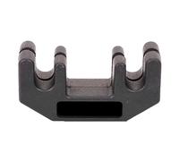 aqxreight Violin Practice Mute Replacement Silicone Violin Silencer String Saddle Auxiliary Accessory Saddle Plays of Role Restraining Is the Installed on on Gap Mainly Sides