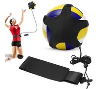 aqxreight Volleyball Training Equipment Aid Training Belt Practice Trainer for Serving and Arm Swing Serve Trainer for Beginners Cord Adjustable of Is Swing Ball Guides the