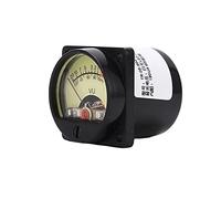 aqxreight VU Meter High Accuracy Yellow Pointer Dial White LED Backlit Amplifier Panel VU Meter Header Adopts Can Pointer the LED results. Uses This Directly the and Is MeterVU