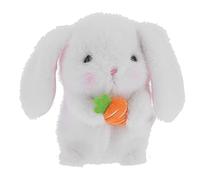 aqxreight White Talking Toy Cute Repeat What You Say Plush Toy Interactive Electronic Pet Repeat You Record The Is Switched Shaking and The The Be Function Can Talking