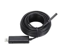 aqxreight WiFi Borescope 720P HD Inspection Camera with IP67 Probe 6 LEDs for Engine Pipe Sewer Checks (2m / 6.56ft)