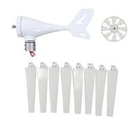 aqxreight Wind Generator 600W 8 Low Noise Wind with MPPT Controller for Boat Household 24V Performance NdFeB Ef GeneratorWind Generator Kit8 Turbine600W TurbineWind (12V)