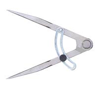 aqxreight Wing Divider Tool - Carbon Steel Scribing for Woodworking, Leather Crafting, and Mapping - Wing with Precise Spacing for Accurate Marking (106mm)