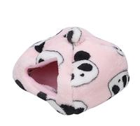 aqxreight Winter Thicken Plush Cloth Pet Hamster House Hedgehog Bed for Guinea Pig Flying Squirrel Cute Shape Warm Can the Make Soft Plush Cloth Pet Can Thicken a Hamster HouseHamster (Large Size)