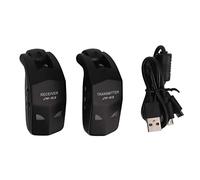 aqxreight Wireless Guitar System 2.4GHz 12 Channels Wireless Transmitter Receiver for Bass Latency Noise Interference Distance Guitar Is 2 4GHz Band System for TRANSMISSION