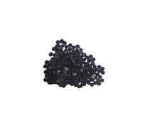 Aqxyhjk 100pcs/lot Linear Motion Rail Guide Dust Cover C4 C5 C6 C8 Plastic Green Caps Protector HGR15 HGR20 HGR25 HGR30 HGR35 (Color : Black, Size : C8 -HGR35)