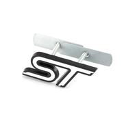 Aqxyju 3D Car Sticker ST Emblem Badge Front Hood Grill Decal Compatible with ST Logo Fiesta Ecosport 2009-2015 Focus2 Focus3 MK2 Personalized car stickers(ST Grille-02)
