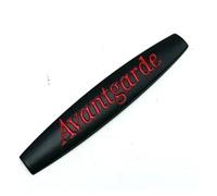 Aqxyju 3D Metal Avantgarde Car Side Emblem Badge Sticker Compatible with C E Class C180 W203 W204 W204 C300 E300 E320 E350 Personalized car stickers(Black Red)