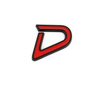 Aqxyju 3D Metal SD D Logo Badge Emblem Car Sticker Decal Compatible with Copper R55 R56 R60 R61 Clubman F55 F56 F60 Countryman Car-Styling Personalized car stickers(Black D)