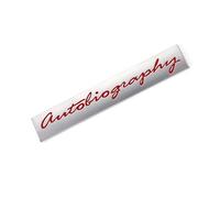 Aqxyju Autobiography Logo Car Stickers Emblem Auto Badge Decal Compatible with Ranger L405 Sport Autobiography Freelander Personalized car stickers(Autobiography-02)