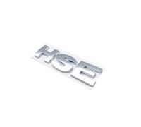 Aqxyju Car 3D ABS V8 HSE Rear Trunk Words Letter Logo Emblem Badge Decals Sticker Compatible with Discovery 3 4 Freelander 2 Accessories Personalized car stickers(Chrome Silver HSE)