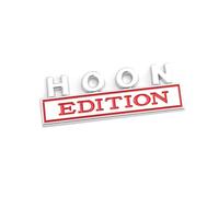 Aqxyju Car Sticker HOON Edition Badge Emblem Hood Grille Personalized car stickers(HOON sticker-03)