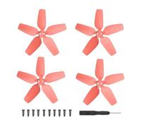 Aqxyki 4 Outdoor Accessories Suitable For Propeller Drones(Red)