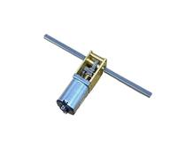 Aqxyki DC 6-12V 28.7mm Long Dual Axis Gear Motor Model