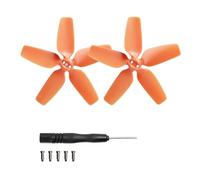 Aqxyki Suitable For Replacing Lightweight Wing Fans With Unmanned Aerial Vehicle Propeller And Blade Props(1 pair orange)