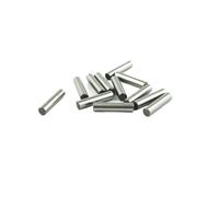 Aqxypas 100pcs 2.5 Mm Bearing Steel Cylindrical Pin Locating Pin Needle Roller Thimble Length 2.5 4 5 6 7 8 10 11 12 14 16 18 20-40 Mm (Size : M2.5x10mm 100pcs)