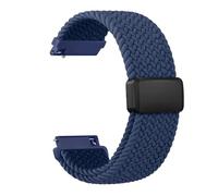 Aqxypas 18/20/22mm Braided Strap For Vivoactive 4 5 3 S/Venu 2s Sq 2 Plus/Forerunner 265 255S 645 245 Music/Vivomove WatchBand(Deep blue,20mm)