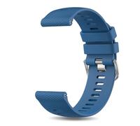 Aqxypas 18/20/22mm Strap For Vivoactive 4 5 3 S/Venu 2s Sq 2 Plus/Forerunner 265 255S 645 245 Music/Vivomove 3S Band Bracelet(Dark Blue,18mm)