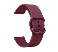 Aqxypas 20mm Strap For Watch 7 6 5 4 40/44mm Sport Bracelet For Classic/Active/5Pro/Watch 3 41mm Band(Wine Red)