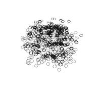 Aqxypas 30PCS/lot Rubber Black NBR CS 0.5mm Thickness OD7.65/8/9/10/11/12/13/14.5/16mm Watch ORing Gasket Waterproof Rubber Ring(11x10x0.5mm,30pieces)