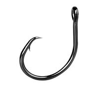 Aqxypas Circle Hooks 3X Strong Saltwater Fishing Hook Live Bait For Catfish, Tarpon, For Swordfish(Size1-0,50Pcs)