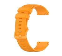 Aqxypas Soft Sports Silicone Strap For VERTICAL 9 5 Peak DLC/PRO 3 Fitness Band For RACE Belt 20 22mm Breathable Bracelet(Yellow-01,20mm Watchband)