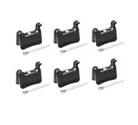 AQXYWAZQ 1/4/6/10Pair Disk Brake Pads for M365/Pro Scooter Hydraulic Brake MTB Bicycle Disc Ceramics Semi-Metallic Brake Pads HB10(6pair)