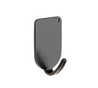 AQXYWAZQ 10/1PCS Stainless Steel Towel Hooks Waterproof Self Adhesive Hanging Holder Keys Bag Wall Hanger Bathroom Kitchen Organizer Hook(Grey,1pc)