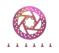 AQXYWAZQ 145mm Disc Brake Rotor for Electric Scooter Upgraded Reinforced Colorful Universal Brake Disc Parts