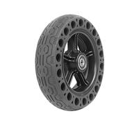 AQXYWAZQ 200x50 Honeycomb Solid Tire 8" X 2" Non-pneumatic Upgrade Tyre Wheel Hub for Mini DolphinElectric Scooter Replacement(1pc)