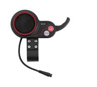 AQXYWAZQ 6PIN Controller Display Electric Scooter Thumb Throttle QS-S4 LCD Display Kit for Zero 8 9 10 8X 10X E-scooter Repair Parts(36V-60V)