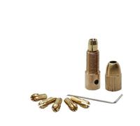 AQXYWAZQ 7pcs 0.5-3mm Drill Chuck Collets Set of Quick Chuck for Mini Tools(4.05mm)