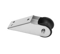 AQXYWAZQ Boat Bow Anchor Roller Bracket Scratch Proof 304 Stainless Steel Bow Anchor Roller Reduce Friction Secure Attachment for Yacht