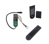 AQXYWAZQ Dashboard with Protection Cover Bluetooth for M365 Pro Electric Scooter Circuit Board BT Display Screen Case Repair Parts(Black set)