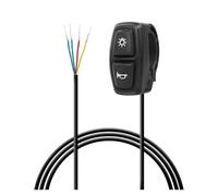 AQXYWAZQ DK226/DK336 Turn Signal Light Switch Electric Bike Ebike Lamp and Horn Switch for E-Scooter Button Can Control Turn Signal Light(DK226)