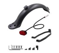 AQXYWAZQ Electric Scooter Carbon Fiber Mudguard Kit for M365 /M365 Pro Premium Durable Rear Fender Tyre Splashproof Bracket Set(Green)