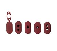 AQXYWAZQ Electric Scooter Dust Plug Set Battery Charging Port Part for M365 1S Pro Pro2 Waterproof Silicone Sleeve Cover 5pcs/set(C-5PC)