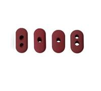 AQXYWAZQ Electric Scooter Dust Plug Set Battery Charging Port Part for M365 1S Pro Pro2 Waterproof Silicone Sleeve Cover 5pcs/set(C-4PC)