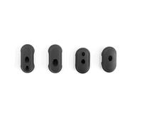 AQXYWAZQ Electric Scooter Dust Plug Set Battery Charging Port Part for M365 1S Pro Pro2 Waterproof Silicone Sleeve Cover 5pcs/set(B-4PC)