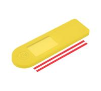 AQXYWAZQ For 4 Pro Electric Scooter Circuit Board Display Screen Protect Cover Silicone Sleeve Waterproof Dashboard Panel Case(Mi4 pro yellow)