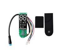 AQXYWAZQ For Pro 2 Electric Scooter Motherboard Controller Dashboard Bluetooth V3.0 Circuit Board Dash Board Display Panel Cover(Dashboard and cover)