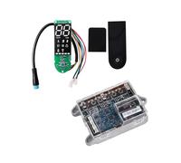 AQXYWAZQ For Pro 2 Electric Scooter Motherboard Controller Dashboard Bluetooth V3.0 Circuit Board Dash Board Display Panel Cover(A set)