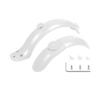 AQXYWAZQ Front Rear Fender Dust Plug Silicone Sleeve Cover Electric Scooter Hook for M365 Pro Pro 2 Mudguard Assembly Parts(White set)
