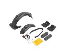 AQXYWAZQ Front Rear Mudguard Accessories Kit For Max G30 Electric Scooter Carbon Fiber Fender Wings With Brake(Set E)