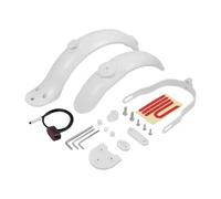 AQXYWAZQ Modificted Fender Electric Scooter Rear Wheel Kits for M365 Pro 1S Heighten Pad Taillight Support Bracket Rubber Cap(WHITE)